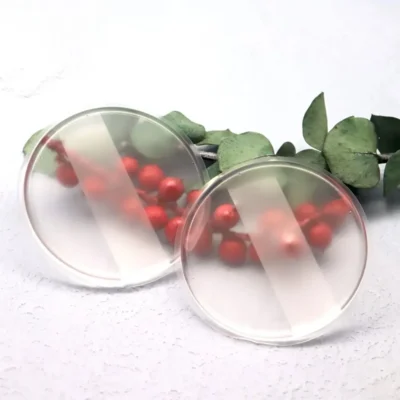 Transparent Silicone Makeup Sponge Non Absorbent Reusable for Foundation Concealer Blush Cream Easy Clean Makeup Beauty Tool