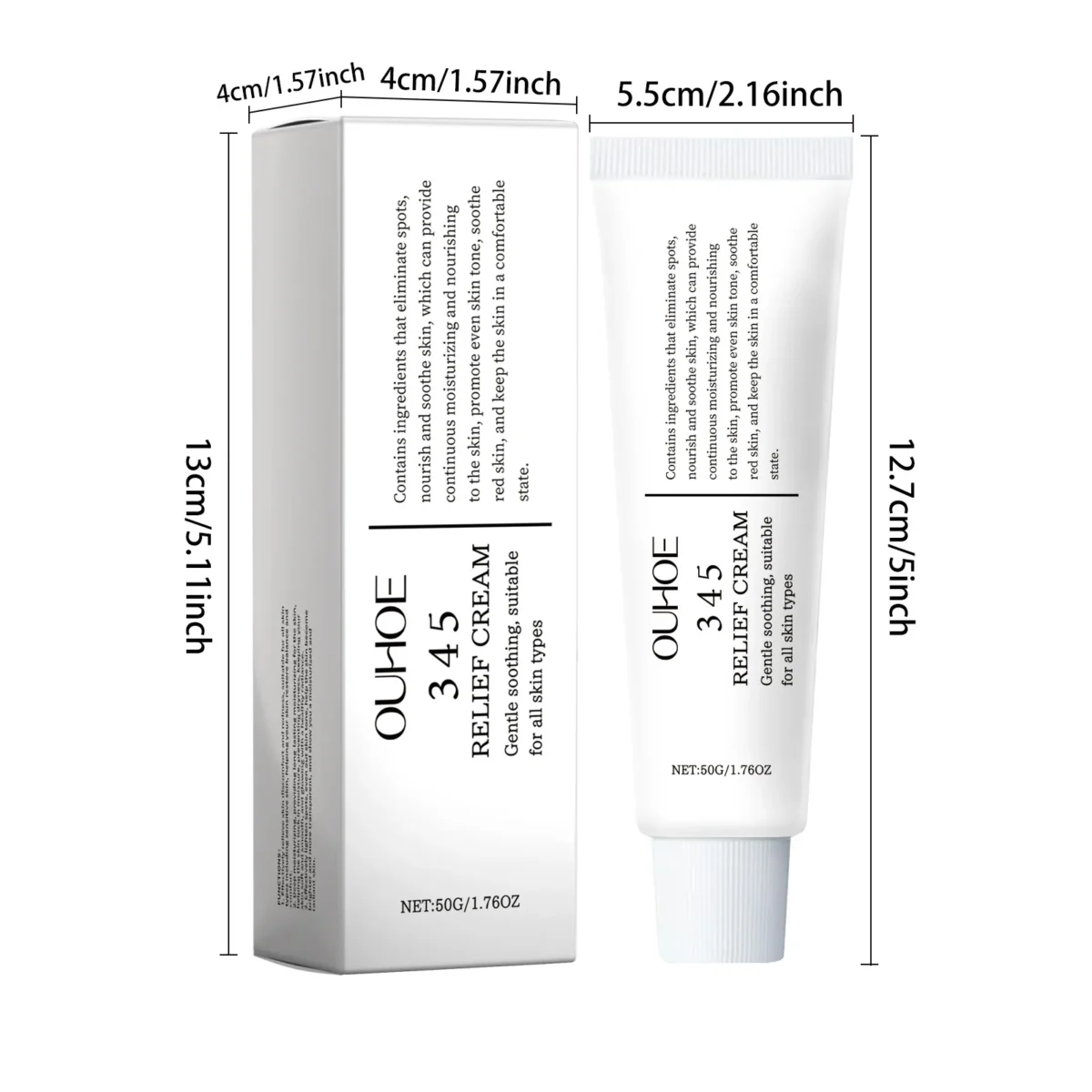 For 345 Relief Cream Address Blemishes Nourish The Skin And Provide Soothing Care Resulting In A Well-Rounded Skincare Solution