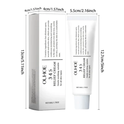 For 345 Relief Cream Address Blemishes Nourish The Skin And Provide Soothing Care Resulting In A Well-Rounded Skincare Solution