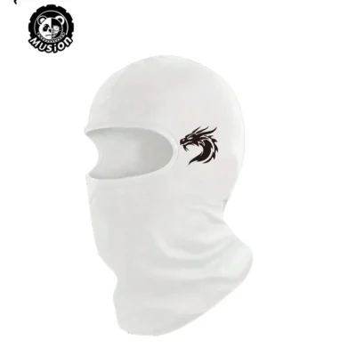 Musion Motorcycle Balaclava Fashion Print Sun Protection Full Face Mask Breathable Mask Balaclava Bicycle Cycling Head Cover Und