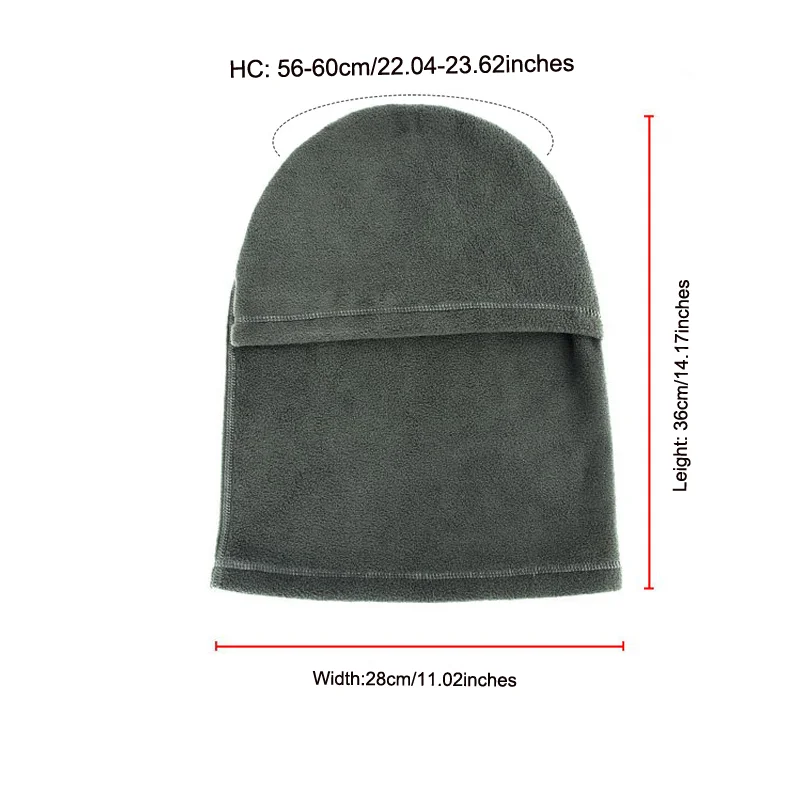 1pc Unisex's Balaclava Hat with Ear Warmer Solid Color Knitting Beanie Hat Breathable Face Mask For Outdoor Sports