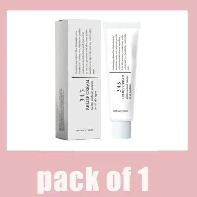345 Relief Cream Moisturizing Blemishes Nourish The Skin And Provide Soothing Care Resulting In A Well-Rounded Skincare Solution