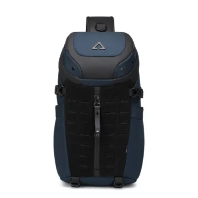 Anti Theft Sling Bag Shoulder Crossbody Backpack Waterproof Chest Bag with USB Charging Port Lightweight Casual Daypack