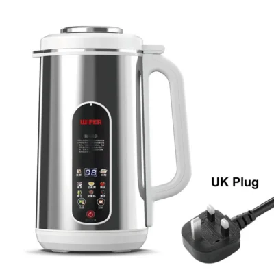 110V/220V Soy Milk Machine Electric Juicer Multifunctional Wall Breaking Machine Kitchen Auto Heating Rice Paste Machine 1200ml