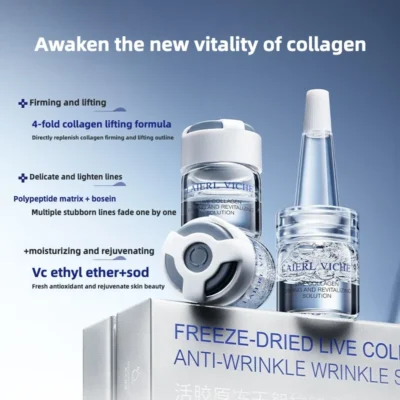 Collagen Peptide Anti-Wrinkle Skincare Set - Firming, Lifting  Hydrating Face Kit for All Skin Types Beauty care product