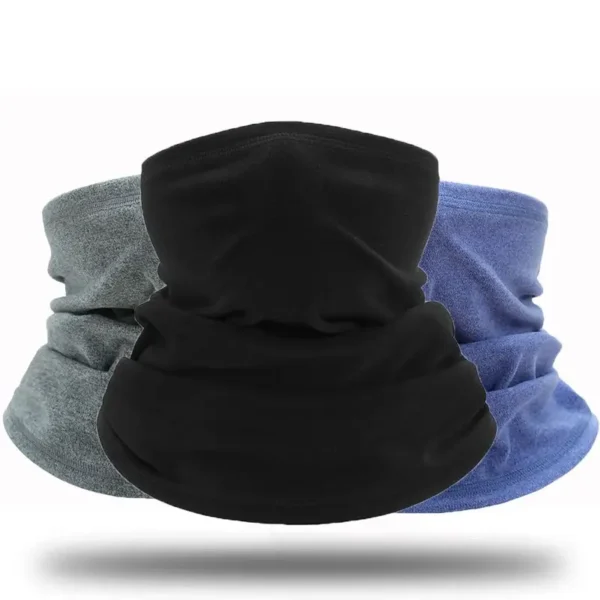 Winter Warm Face Mask Windproof Thickened Velvet Face Scarf Men Women Breathable Elastic Outdoor Cycling Ski Neck Cover Mask