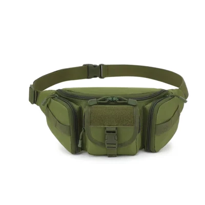 Outdoor Waist Bag Men's Waterproof  Camouflage Hunting Hiking Climbing Nylon Mobile Phone Belt Pack Combat Bags