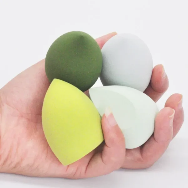 4 pcs/bag fashion make up blender cosmetic puff makeup sponge foundation powder sponge beauty tool makeup tool accessories