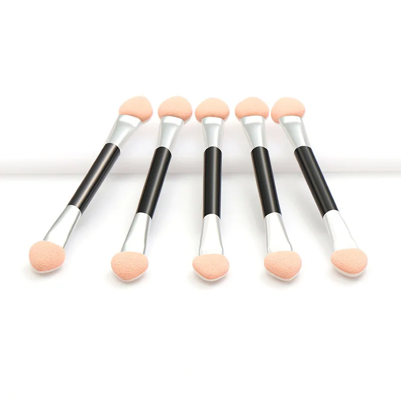 12pcs Double-head Sponge Sticks Eye Shadow Brush Applicator Cosmetic Make Up Nail Art Polish Stick Multifunctional Beauty Tool