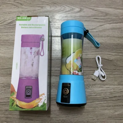 380ml Household Juice Mixer Mini Electric Juicer USB Rechargeable Smoothie Smoothie Shake Mixer Outdoor Picnic Portable Juicer