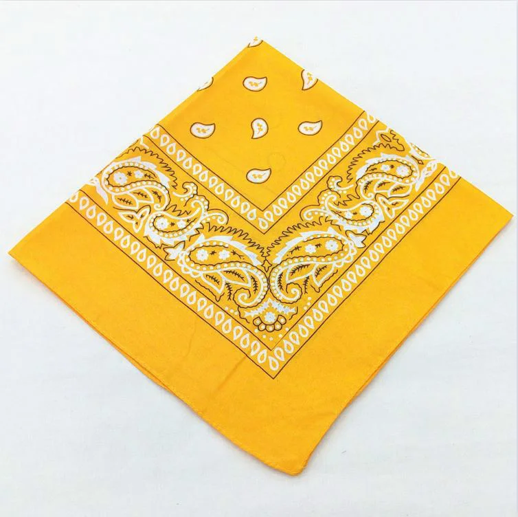 55cm*55cm Outdoor Sports Bandana Scarf Face Mask Riding Camping Cycling Headscarf Tube Wristband Paisley Headband Women Men