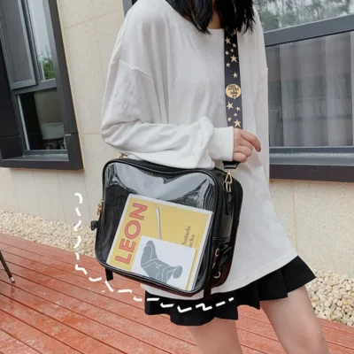 Ita Backpack Cute ITA Bag Girls Student Transparent Rucksack Ita Bag Crossbody Women Itabag Lolita Purse School