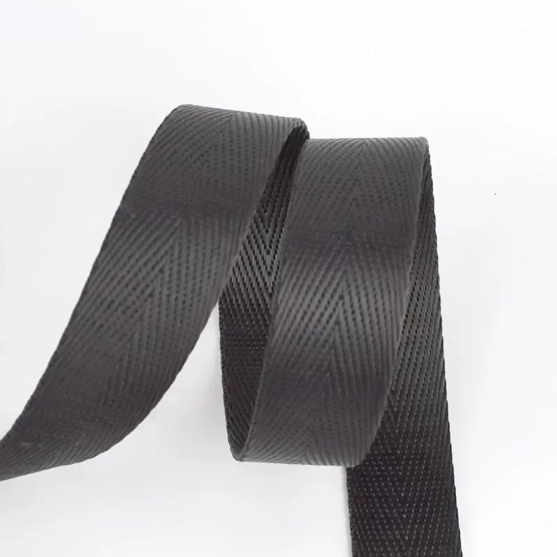 10Meter 20-50mm Nylon Ribbon Band Herringbone Pattern Webbing Tape Belt Backpack Strap DIY Bag Binding Fabric Sewing Accessories
