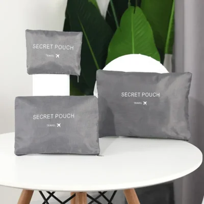 6PCS/Set Travel Storage Bag for Clothes Suitcase Organizer Wardrobe Pouch Travel Organizer Bag Case Shoes Packing Cube Bag