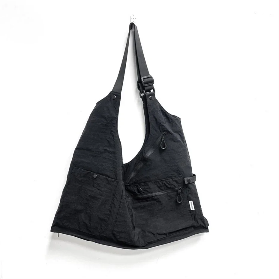 2025 Multifunction Tactical Techwear Cargo Vest Bag Men Women Crossbody Bag Outdoor Camping Dual-use Variable Backpack Waistcoat