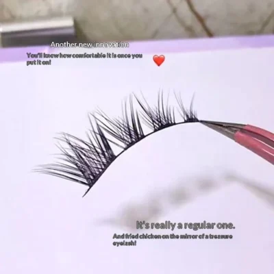 5 Pairs Winged False Eyelashes Reusable Natural Thick Long Manga Lashes Fox Eye Makeup Beauty Tool