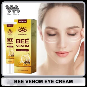 Bee Venom Eye Cream Remove Dark Circles Lightening Anti Eye Bag Puffiness Firming Skin Fade Fine Lines Nourish Lifting Skincare