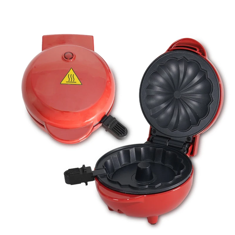 DMWD Electric Cake Maker Mini Waffles Bowl Breakfast Machine Non-Stick Cupcake Muffin Oven Pumpkin Pie Molds Egg Cake 110V/220V