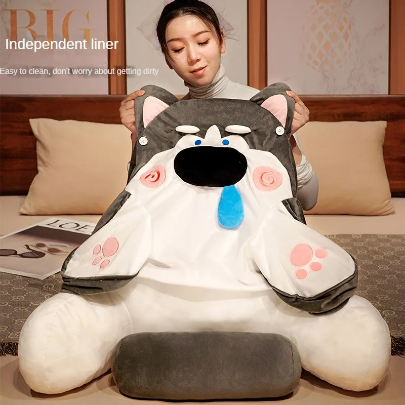 Multi-functional Headboard Pillow Lumbar Cartoon Bed Back Soft Bag Sofa Pillow Big Headboard Cushion