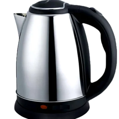 Stainless steel electric kettle.Mesh water outlet design, 360-degree rotating base, 2L to meet the needs of a family