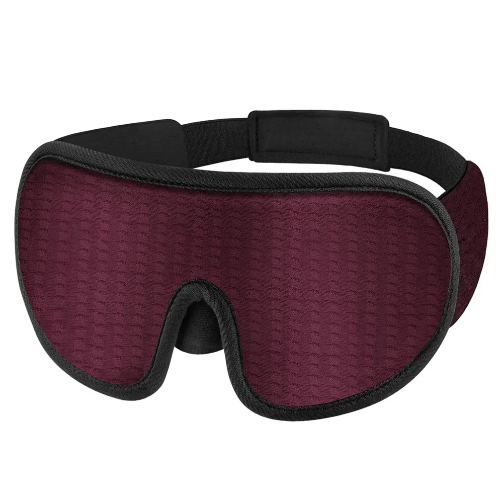 3D Sleep Mask Blindfold Sleeping Aid Eye Mask Soft Memory Foam Face Mask Eyeshade 99% Blockout Light Slaapmasker Eye Cover Patch