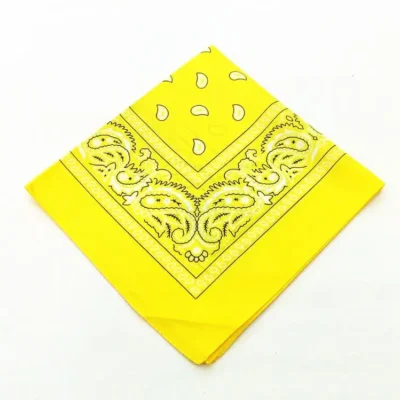 55cm*55cm Outdoor Sports Bandana Scarf Face Mask Riding Camping Cycling Headscarf Tube Wristband Paisley Headband Women Men