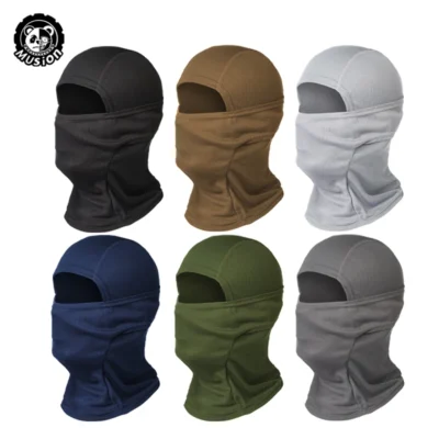 Musion Motorcycle Balaclava Sun Protection Full Face Mask Breathable Mesh Airsoft Mask Balaclava Bicycle Cycling Head Cover Unde