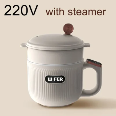 Mini Electric Hot Pot Multifunctional Integrated 2026 New Small Home Kitchen Appliance for Dormitory Instant Noodle Maker