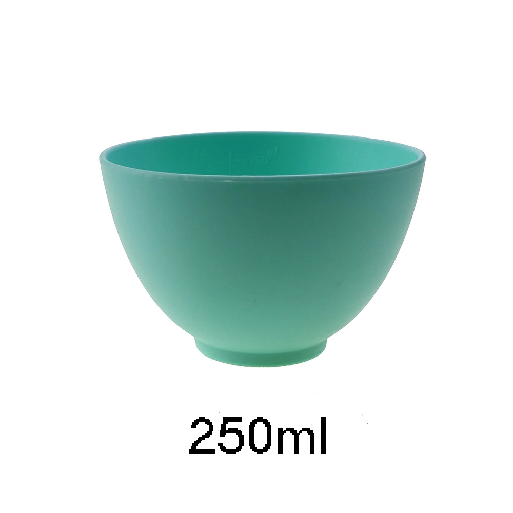 1Pc 2Size 6Colour Soft Silicone Facial Mask Bowl DIY Essential Oil Skincare Tools Easy To Clean And Durable Self-Made Beauty
