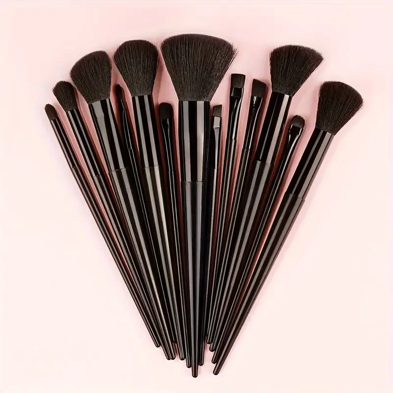 13Pcs Makeup Brushes Set Soft Fluffy Eye Shadow Highlighter Concealers Brush Blush Loose Powder Brush Blending Women Beauty Tool