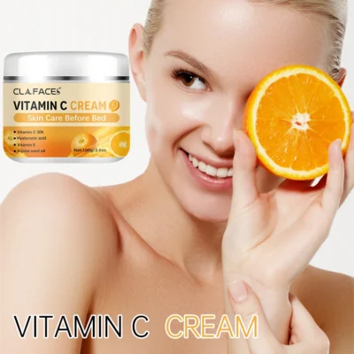 Retinol Vitamin C Face Cream, Anti-Wrinkle Moisturizing, Hyaluronic Acid, Repairing Skin, Brighten Skin Tone, Skincare