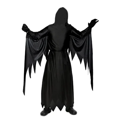 Halloween Adult and child clothing  Scream Ghost Dress Up Props Prom Reaper Cosplay Death Costume