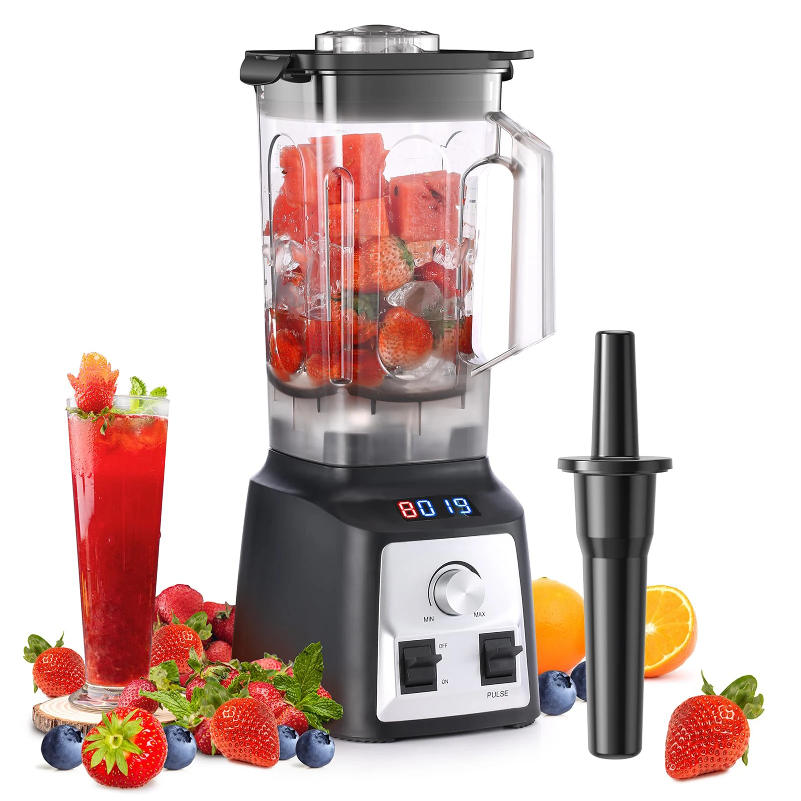 Blender for Kitchen with 2L BPA- Tritan Container 2000W Blender NY-8168MTB
