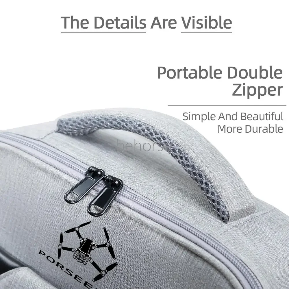 Portable Storage Bag for DJI Air 3 RC 2/RC N2 Carrying Case Travel Anti drop Shoulder Box for DJI Air 3/Air 3S Drone Accessoies