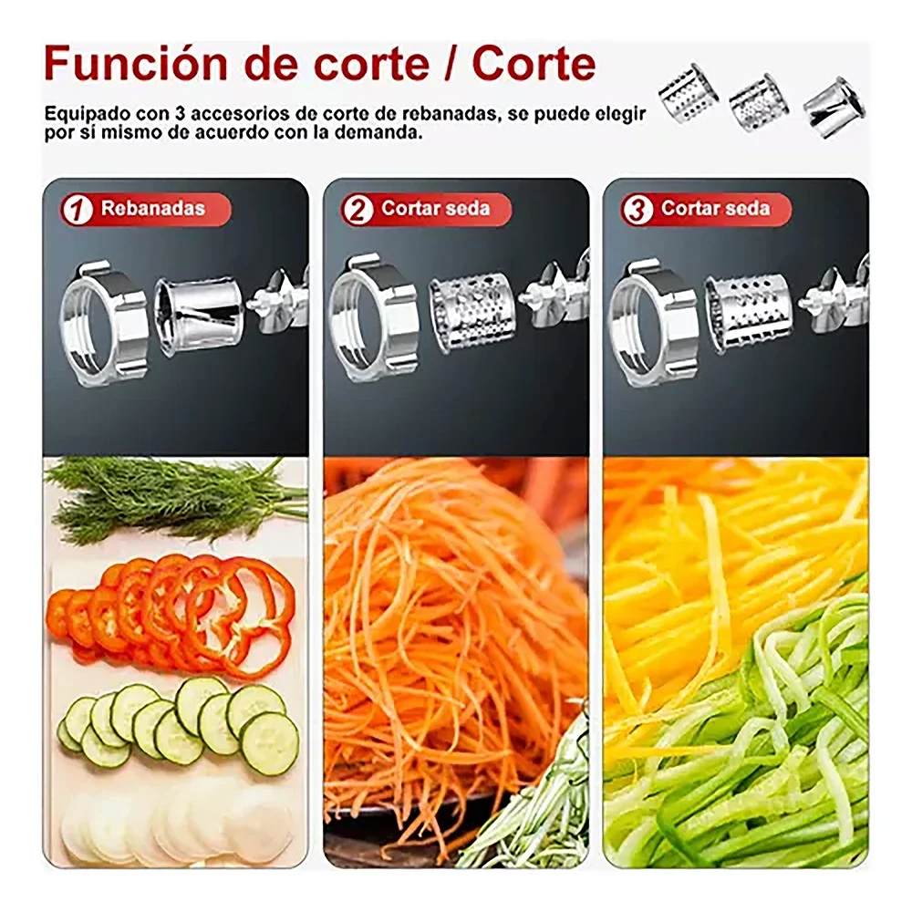 Stainless Electric Meat Grinder 1000W Multifunctional Home Sausage Stuffer Meat Mincer Food Processor Electric Vegetable Cutter