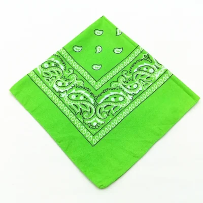 55cm*55cm Outdoor Sports Bandana Scarf Face Mask Riding Camping Cycling Headscarf Tube Wristband Paisley Headband Women Men