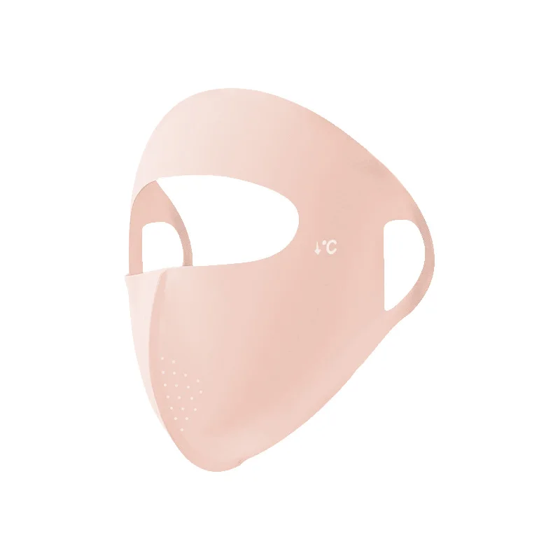 1/2Pcs Summer Full Face Mask Sun Protection Men Women Face Mask for Outdoor Travel Ice Sense Breathable Elastic Facekini