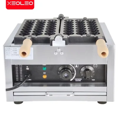 XEOLEO Electric Waffle Maker 1400W Candied Haws Skewer Machine  Skewers Waffle Machine Hairy Eggs Waffle Baker Machine