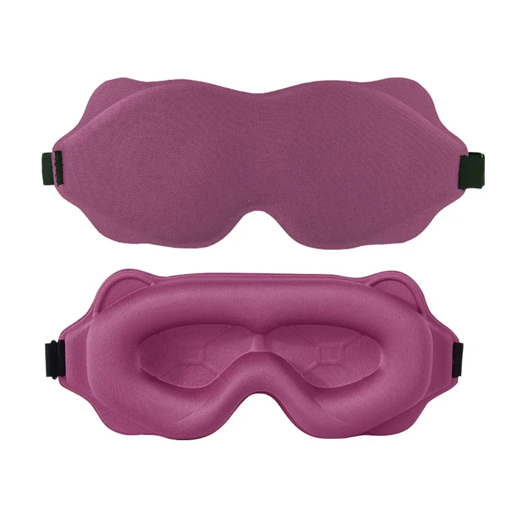 3D Sleeping Mask Block Out Light Soft Padded Sleep Mask For Eyes Slaapmasker Eye Shade Blindfold Sleeping Aid Face Mask Eyepatch