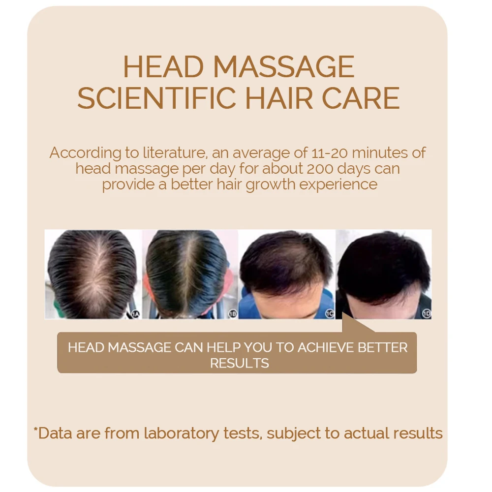 EMS Scalp Applicator Liquid Comb Hair Growth Oil Serum Comb High Frequency Vibration Scalp Massager Brush with Sterilization