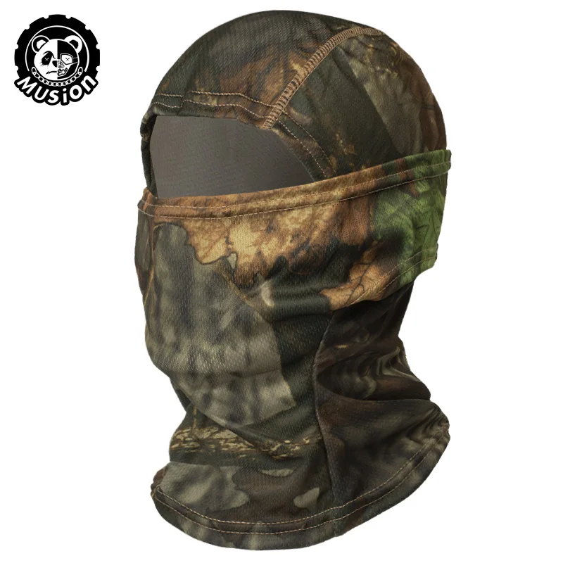 Musion Motorcycle Balaclava Sun Protection Full Face Mask Breathable Mesh Airsoft Mask Balaclava Bicycle Cycling Head Cover Unde