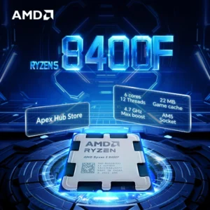 NEW AMD Ryzen 5 8400F 6-Core 12-Thread AM5 Applicable to B650 4.2GHz 65W 4NM L3=16M R5 8400F Gaming Processor DDR5 No fan
