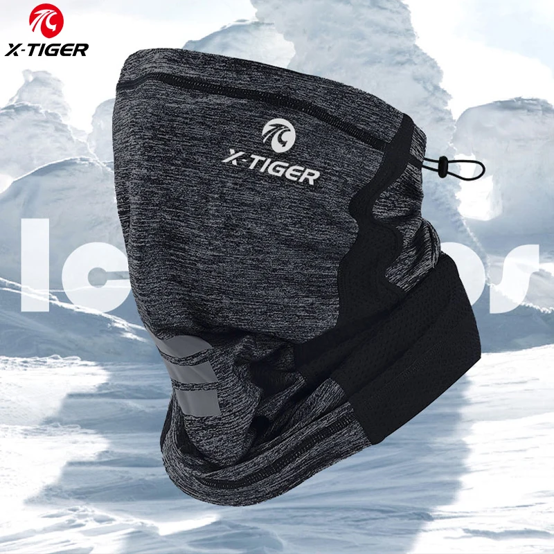 X-TIGER Cycling Face Mask Absorb Sweat Breathable Fishing Training Sport Face Scarf Neck Gaiter Summer Face Bandana