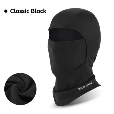 WEST BIKING Winter Children Ski Face Mask Cycling Balaclava Windproof Fleece Neck Warmer Scarf Helmet Liner Thermal Sports Gear