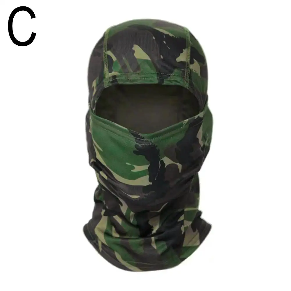Outdoor Cool Sunscreen Balaclava Motorcycle Face Mask Tactical Balaclava Full Face Mask Summer Balaclava Mask For Men Cycling