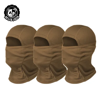 Musion Motorcycle Balaclava Sun Protection Full Face Mask Breathable Mesh Airsoft Mask Balaclava Bicycle Cycling Head Cover Unde