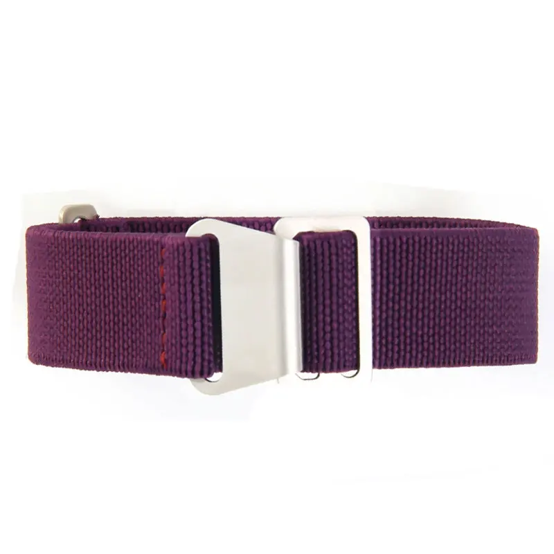 60s French Troops Parachute Bag Elastic Watch Strap 20mm 22mm Nylon Watchbands Man's Universal Smart Watch Fabric Wristband