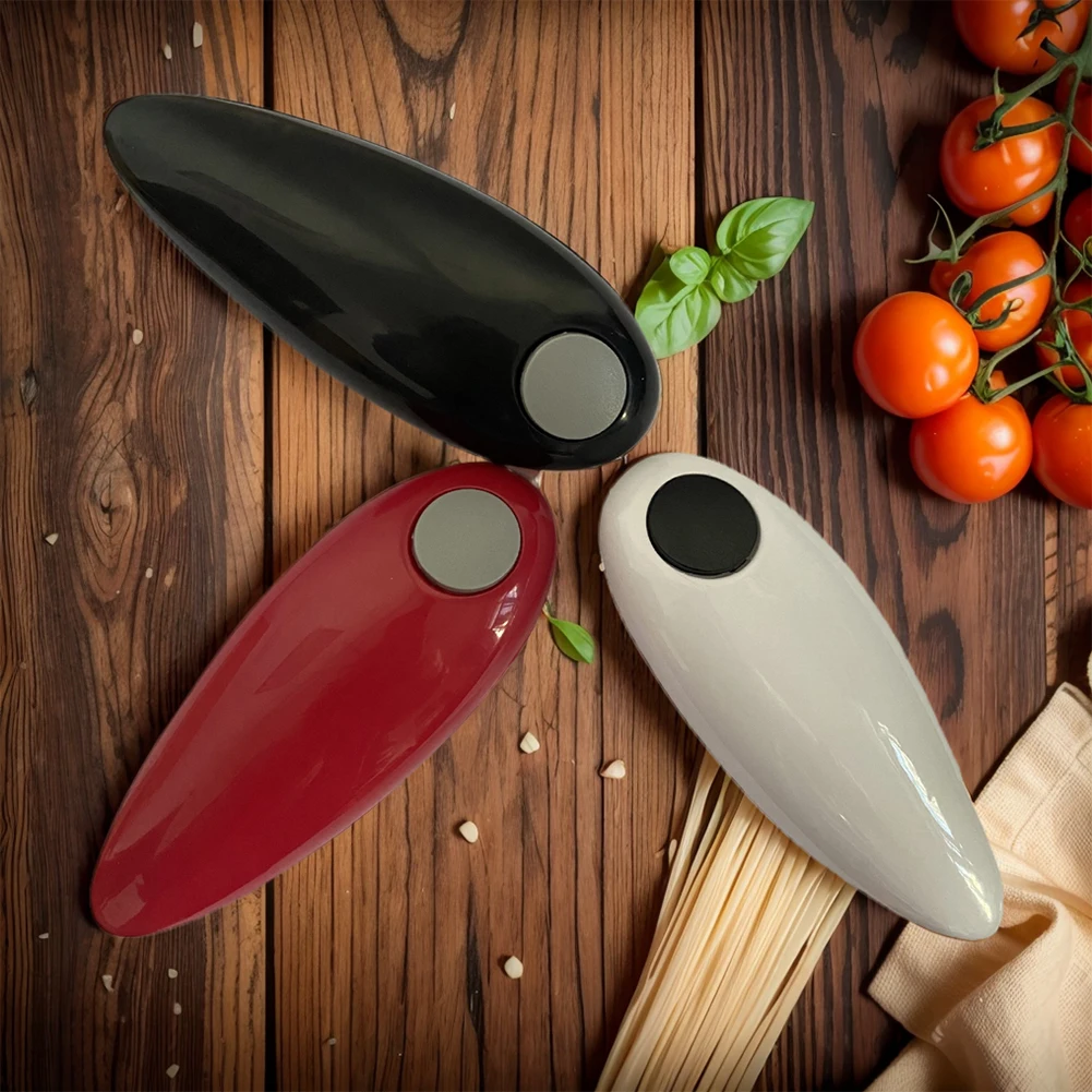 Electric Can Opener Smooth Edge Jar Opener Battery Operated Bottle Opener One Touch for Weak Hands for All Kinds of Jars Gadget