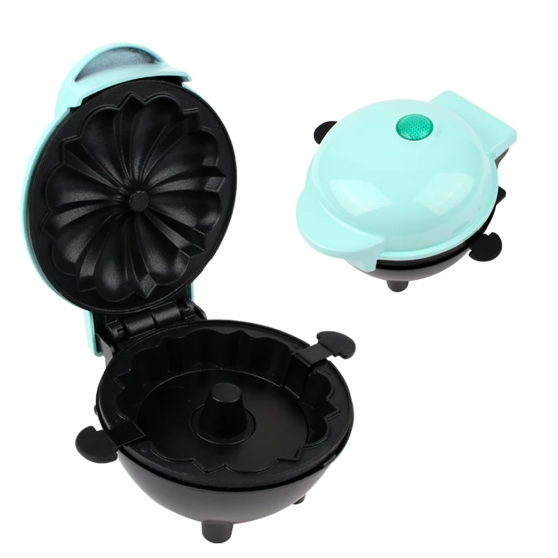 DMWD Electric Cake Maker Mini Waffles Bowl Breakfast Machine Non-Stick Cupcake Muffin Oven Pumpkin Pie Molds Egg Cake 110V/220V