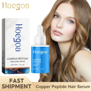 Copper Peptide Hair Growth Serum Hair Dense Prevent Loss Nourishing Scalp Hair Root Smooth Reduce Dry Damage Hair Repair Essence